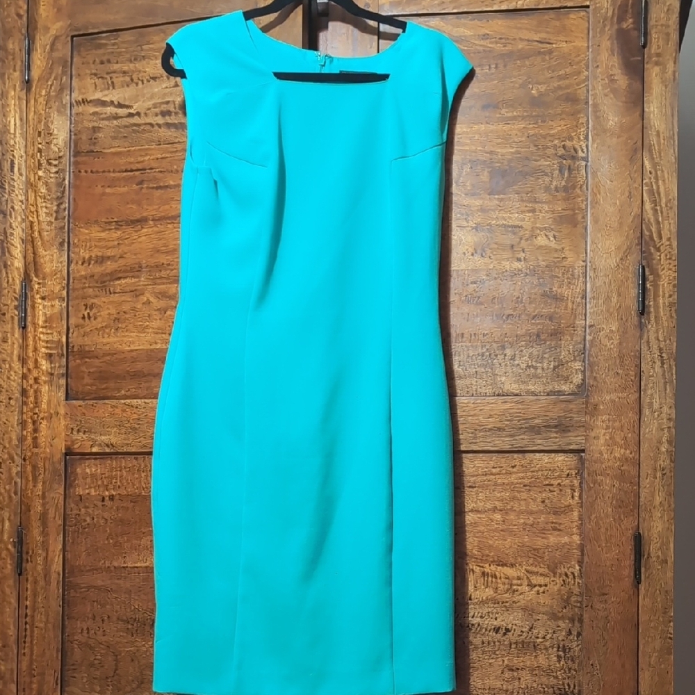 Banana Republic Teal Midi Dress
